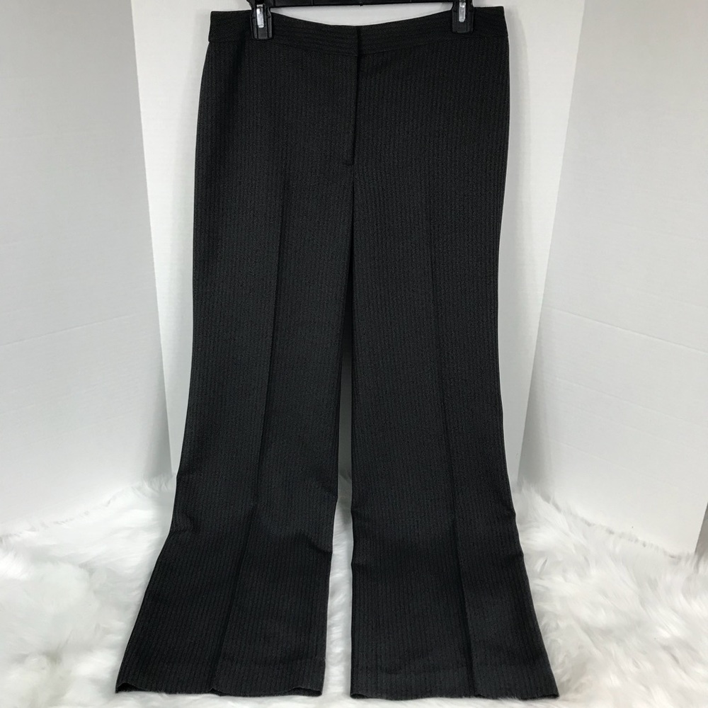 Ann Taylor Mini Chevron Print Lined Work Trousers